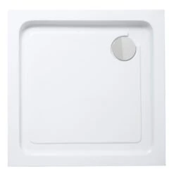 Cooke & Lewis Lagan Square Shower Tray (L)900mm (W)900mm (H)150mm