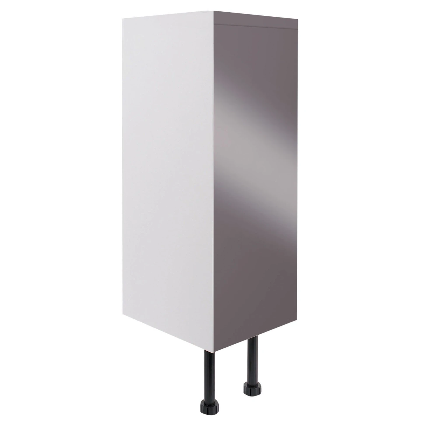 Cooke & Lewis Marletti Gloss Anthracite Shaker Base Cabinet (W)160mm (H)852mm 3 Cooke & Lewis Marletti Gloss Anthracite Shaker Base Cabinet (W)160mm (H)852mm