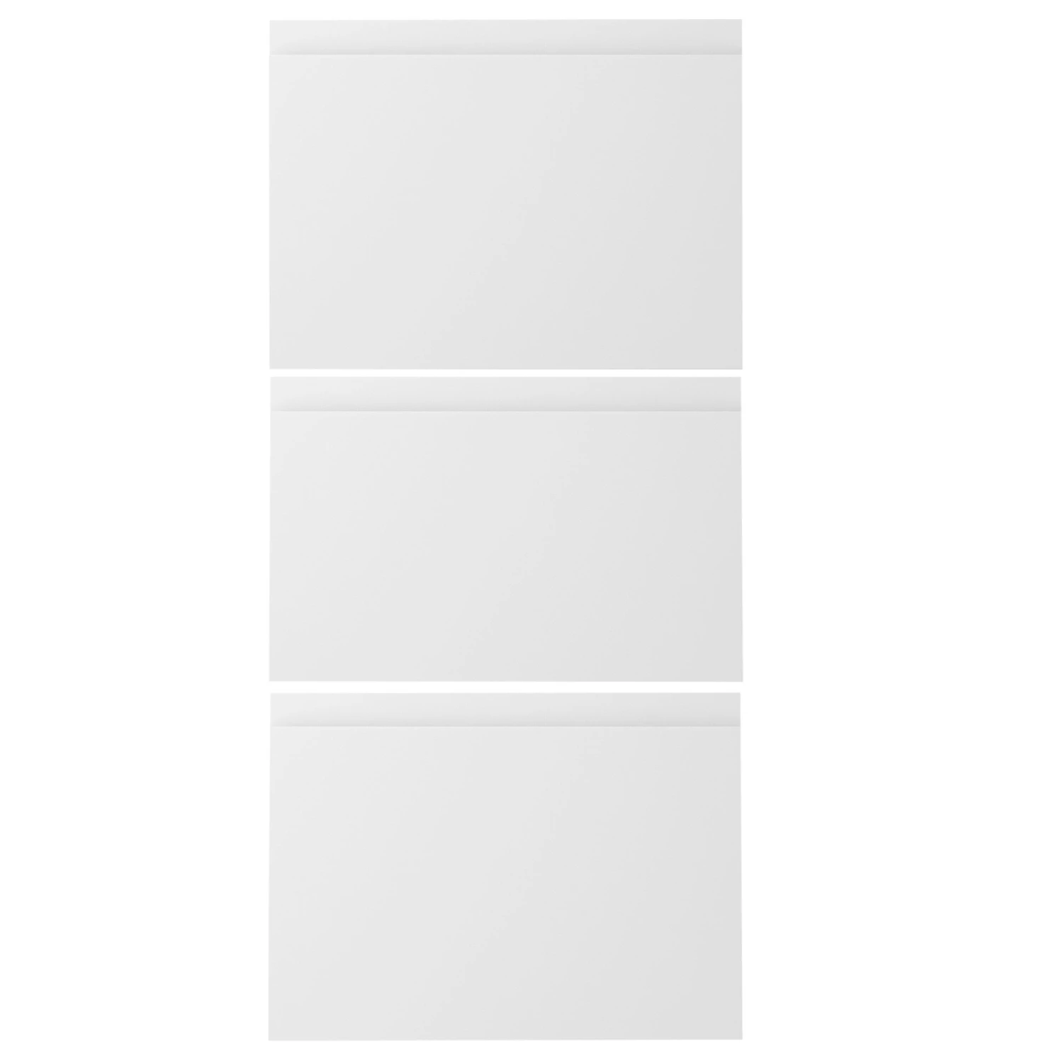 Cooke & Lewis Marletti Gloss White 3 Drawer Base Unit (W)300mm (H)852mm 3 Cooke & Lewis Marletti Gloss White 3 Drawer Base Unit (W)300mm (H)852mm