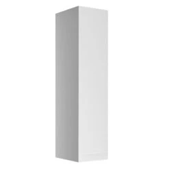 Cooke & Lewis Marletti Gloss White Single Wall Cabinet (W)160mm (H)672mm -Crystal Bathware cooke lewis marletti gloss white single wall cabinet w 160mm h 672mm5397007152616 25c BQ