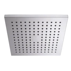 Cooke & Lewis Mukda Single-spray Pattern Chrome Effect Shower Head