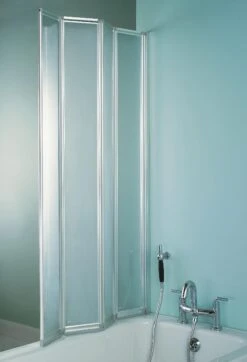 Cooke & Lewis Nile Straight Silver Effect Frame Bath Screen, (H)140cm (W)840mm 10 Cooke & Lewis Nile Straight Silver Effect Frame Bath Screen, (H)140cm (W)840mm -Crystal Bathware cooke lewis nile straight silver effect frame bath screen h 140cm w 840mm5397007062083 02i BQ