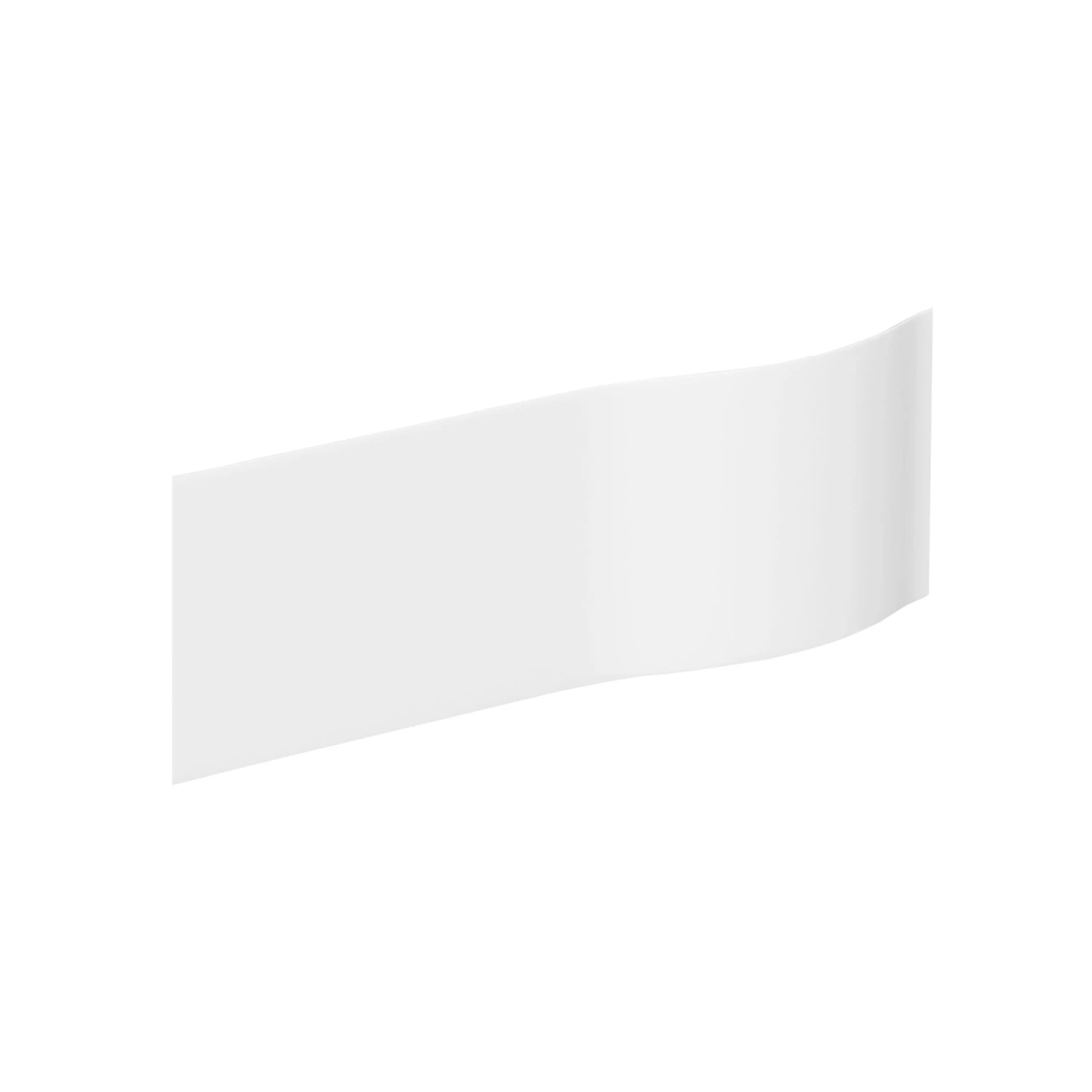 Cooke & Lewis P Bath Gloss White Left Or Right-handed P-shaped Front Bath Panel (W)1700mm 3 Cooke & Lewis P Bath Gloss White Left Or Right-handed P-shaped Front Bath Panel (W)1700mm