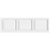 Cooke & Lewis Pienza Deco Gloss White Straight Front Bath Panel (W)1700mm