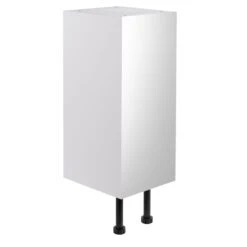 Cooke & Lewis Santini Gloss White Curved Base Cabinet (W)300mm (H)852mm -Crystal Bathware cooke lewis santini gloss white curved base cabinet w 300mm h 852mm5397007150117 21c bq