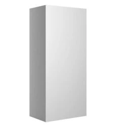 Cooke & Lewis Santini Gloss White Single Mirrored Wall Cabinet (W)300mm (H)672mm -Crystal Bathware cooke lewis santini gloss white single mirrored wall cabinet w 300mm h 672mm5397007152395 21c bq