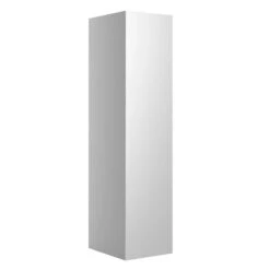 Cooke & Lewis Santini Gloss White Single Wall Cabinet (W)160mm (H)672mm -Crystal Bathware cooke lewis santini gloss white single wall cabinet w 160mm h 672mm5397007152371 03c bq