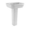 Cooke & Lewis Santoro Full Pedestal Basin -Crystal Bathware cooke lewis santoro full pedestal basin5397007189124 03c BQ