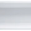 Cooke & Lewis Shaftesbury Acrylic Rectangular White Straight 0 Tap Hole Bath (L)1700mm (W)700mm