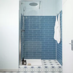 Cooke & Lewis Solani Chrome Effect Wall-mounted Shower -Crystal Bathware cooke lewis solani chrome effect wall mounted shower3663602945178 02i