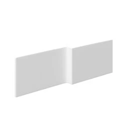 Cooke & Lewis Solarna Acrylic L-shaped Shower Bath, Panel & Screen Set, (L)1700mm (W)850mm 12 Cooke & Lewis Solarna Acrylic L-shaped Shower Bath, Panel & Screen Set, (L)1700mm (W)850mm -Crystal Bathware cooke lewis solarna acrylic l shaped shower bath panel screen set l 1700mm w 850mm3663602254485 04c BQ