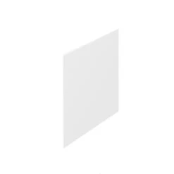 Cooke & Lewis Solarna White End Bath Panel (W)750mm