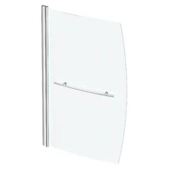 Cooke & Lewis Spacesaver Acrylic L-shaped Shower Bath, Panel & Screen Set, (L)1690mm (W)690mm 8 Cooke & Lewis Spacesaver Acrylic L-shaped Shower Bath, Panel & Screen Set, (L)1690mm (W)690mm -Crystal Bathware cooke lewis spacesaver acrylic l shaped shower bath panel screen set l 1690mm w 690mm3663602254492 01c bq