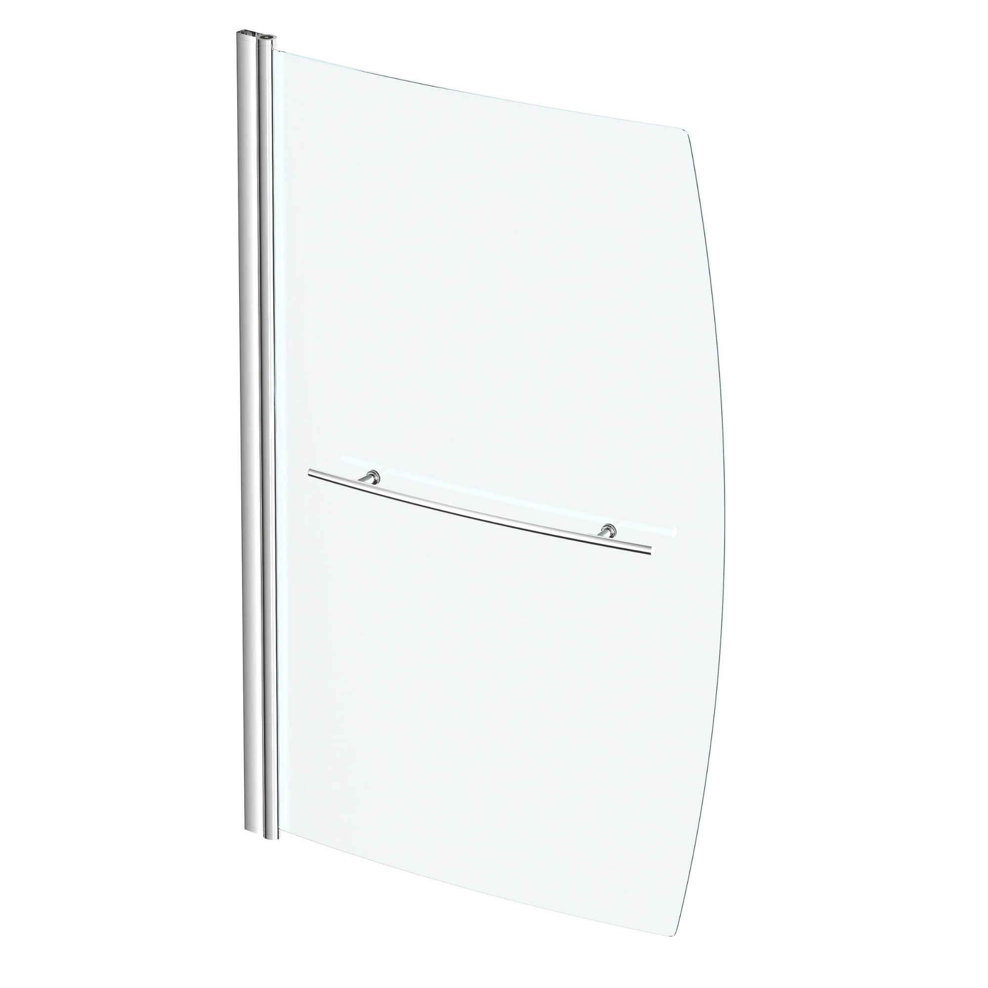 Cooke & Lewis Spacesaver Acrylic L-shaped Shower Bath, Panel & Screen Set, (L)1690mm (W)690mm 5 Cooke & Lewis Spacesaver Acrylic L-shaped Shower Bath, Panel & Screen Set, (L)1690mm (W)690mm - Image 3