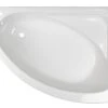 Cooke & Lewis Strand Acrylic Right-handed White Corner 2 Tap Hole Bath (L)1495mm (W)1060mm -Crystal Bathware cooke lewis strand acrylic right handed white corner 2 tap hole bath l 1495mm w 1060mm03827208 02c bq