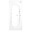 Cooke & Lewis Whirlpool White 8 Jet Air Spa -Crystal Bathware cooke lewis whirlpool white 8 jet air spa3663602062783 02c