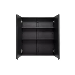 Croydex Dawley Matt Black Double Mirrored Cabinet 14 Croydex Dawley Matt Black Double Mirrored Cabinet -Crystal Bathware croydex dawley matt black double mirrored cabinet5012044112460 04c bq