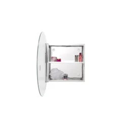 Croydex Severn High Gloss Single Mirrored Cabinet -Crystal Bathware croydex severn high gloss single mirrored cabinet5012044112484 06c bq