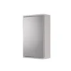 Croydex Simplicity Gloss White Single Mirrored Corner Cabinet -Crystal Bathware croydex simplicity gloss white single mirrored corner cabinet5012044112514 01c bq