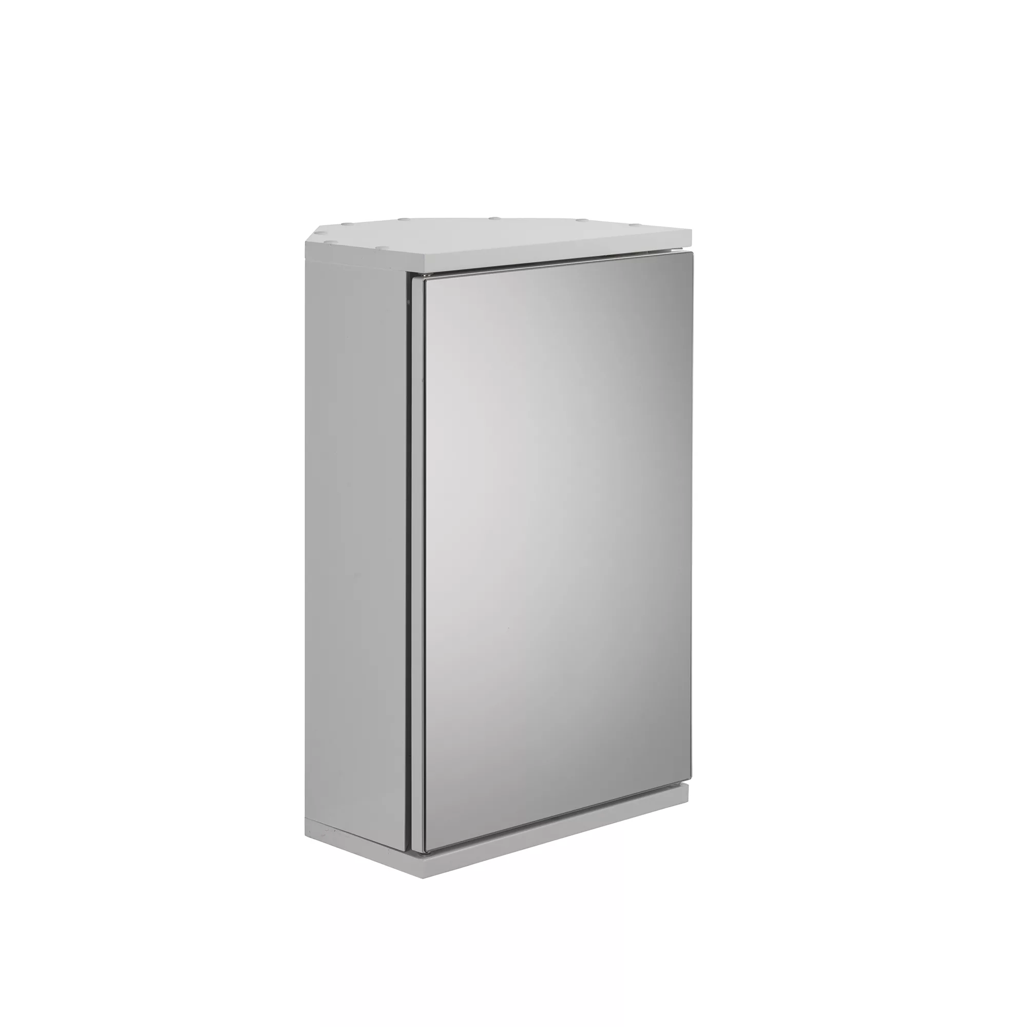 Croydex Simplicity Gloss White Single Mirrored Corner Cabinet 7 Croydex Simplicity Gloss White Single Mirrored Corner Cabinet - Image 5