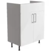 Ennis Gloss White Freestanding Bathroom Vanity Cabinet (W)595mm (H)820mm 2 Ennis Gloss White Freestanding Bathroom Vanity Cabinet (W)595mm (H)820mm -Crystal Bathware ennis gloss white freestanding bathroom vanity cabinet w 595mm h 820mm5059340683379 03c bq