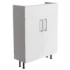 Ennis Slim Gloss White Freestanding Bathroom Vanity Cabinet (W)595mm (H)820mm 2 Ennis Slim Gloss White Freestanding Bathroom Vanity Cabinet (W)595mm (H)820mm -Crystal Bathware ennis slim gloss white freestanding bathroom vanity cabinet w 595mm h 820mm5059340683171 03c bq