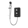 Gainsborough Slim Duo Piano Black Electric Shower, 8.5W 1 Gainsborough Slim Duo Piano Black Electric Shower, 8.5W -Crystal Bathware gainsborough slim duo piano black electric shower 8 5w5023942279506 02c