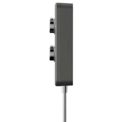 Gainsborough Slim Duo Piano Black Electric Shower, 8.5W -Crystal Bathware gainsborough slim duo piano black electric shower 8 5w5023942279506 38c