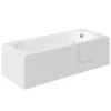 Gloss White Straight End Bath Panel (W)750mm 2 Gloss White Straight End Bath Panel (W)750mm -Crystal Bathware gloss white straight end bath panel w 750mm3663602172611 01c bq