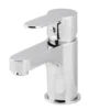 GoodHome Arsuz Basin Mono Mixer Tap -Crystal Bathware goodhome arsuz basin mono mixer tap5059340214337 01c bq