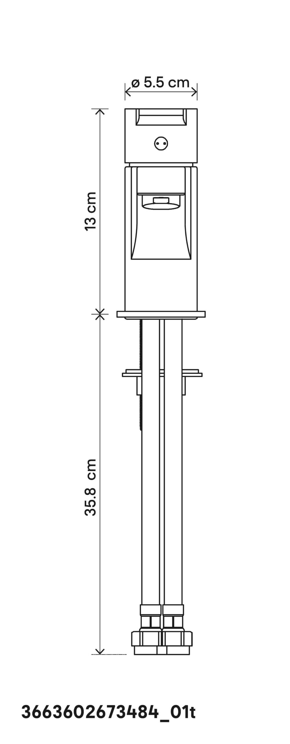 GoodHome Arsuz Basin Mono Mixer Tap 6 GoodHome Arsuz Basin Mono Mixer Tap - Image 4