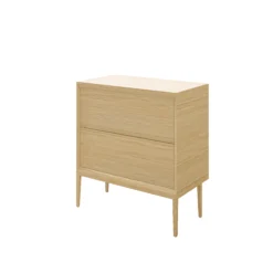 GoodHome Avela Matt Oak Effect Square Edge Chipboard Bathroom Worktop 1.8cm X 45cm X 80cm -Crystal Bathware goodhome avela matt oak effect square edge chipboard bathroom worktop 1 8cm x 45cm x 80cm5059340017884 63c