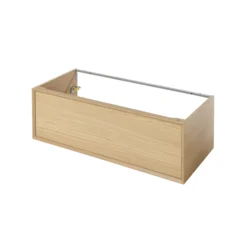 GoodHome Avela Matt Oak Effect Wall-mounted Vanity Unit & Basin Set (W)1000mm (H)790mm 14 GoodHome Avela Matt Oak Effect Wall-mounted Vanity Unit & Basin Set (W)1000mm (H)790mm -Crystal Bathware goodhome avela matt oak effect wall mounted vanity unit basin set w 1000mm h 790mm5059340625140 38c bq