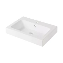 GoodHome Avela Oak Effect Wall-mounted Vanity Unit & Basin Set (W)600mm (H)742mm -Crystal Bathware goodhome avela oak effect wall mounted vanity unit basin set w 600mm h 742mm5059340625126 37c bq
