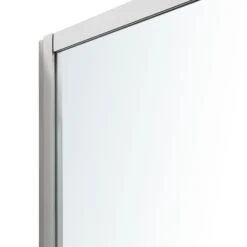 GoodHome Beloya Left-handed Offset Quadrant Shower Enclosure & Tray With Corner Entry Double Sliding Door (W)1000mm (D)800mm -Crystal Bathware goodhome beloya left handed offset quadrant shower enclosure tray with corner entry double sliding door w 1000mm d 800mm5059340136424 36c