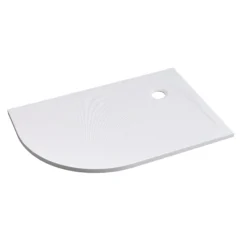 GoodHome Beloya Right-handed Offset Quadrant Shower Enclosure & Tray With Corner Entry Double Sliding Door (W)1000mm (D)800mm 14 GoodHome Beloya Right-handed Offset Quadrant Shower Enclosure & Tray With Corner Entry Double Sliding Door (W)1000mm (D)800mm -Crystal Bathware goodhome beloya right handed offset quadrant shower enclosure tray with corner entry double sliding door w 1000mm d 800mm5059340136394 07c