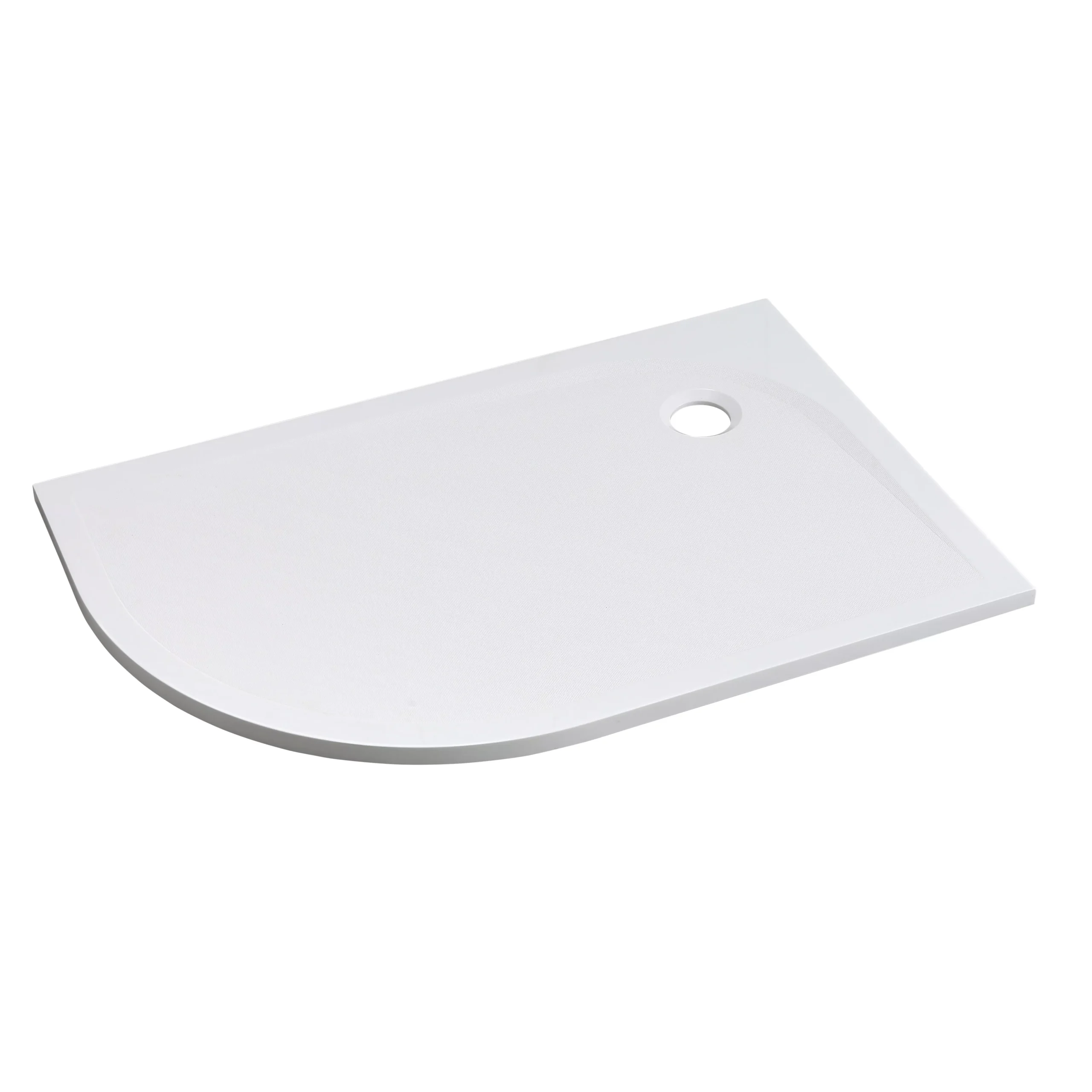 GoodHome Beloya Right-handed Offset Quadrant Shower Enclosure & Tray With Corner Entry Double Sliding Door (W)1000mm (D)800mm 4 GoodHome Beloya Right-handed Offset Quadrant Shower Enclosure & Tray With Corner Entry Double Sliding Door (W)1000mm (D)800mm - Image 2