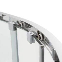 GoodHome Beloya Right-handed Offset Quadrant Shower Enclosure & Tray With Corner Entry Double Sliding Door (W)1000mm (D)800mm 18 GoodHome Beloya Right-handed Offset Quadrant Shower Enclosure & Tray With Corner Entry Double Sliding Door (W)1000mm (D)800mm -Crystal Bathware goodhome beloya right handed offset quadrant shower enclosure tray with corner entry double sliding door w 1000mm d 800mm5059340136394 38c