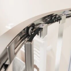 GoodHome Beloya Right-handed Offset Quadrant Shower Enclosure & Tray With Corner Entry Double Sliding Door (W)1000mm (D)800mm 22 GoodHome Beloya Right-handed Offset Quadrant Shower Enclosure & Tray With Corner Entry Double Sliding Door (W)1000mm (D)800mm -Crystal Bathware goodhome beloya right handed offset quadrant shower enclosure tray with corner entry double sliding door w 1000mm d 800mm5059340136455 37i