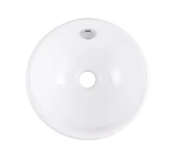 GoodHome Blanca White Round Counter-mounted Counter Top Basin 7 GoodHome Blanca White Round Counter-mounted Counter Top Basin -Crystal Bathware goodhome blanca white round counter mounted counter top basin3663602954613 01bq