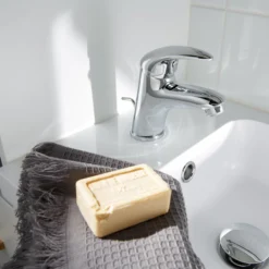 GoodHome Blyth Basin Mono Mixer Tap -Crystal Bathware goodhome blyth basin mono mixer tap5059340214313 04i bq