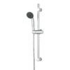 GoodHome Blyth Single-spray Pattern Chrome Effect Shower Kit 2 GoodHome Blyth Single-spray Pattern Chrome Effect Shower Kit -Crystal Bathware goodhome blyth single spray pattern chrome effect shower kit3663602301608 01c