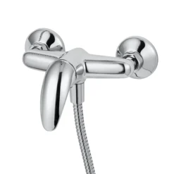 GoodHome Blyth Single-spray Pattern Chrome Effect Without Thermostat Mixer Shower -Crystal Bathware goodhome blyth single spray pattern chrome effect without thermostat mixer shower3663602301806 38c