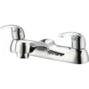 GoodHome Blyth Traditional Bath Filler Tap -Crystal Bathware goodhome blyth traditional bath filler tap3663602665243 01bq