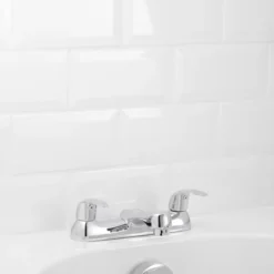 GoodHome Blyth Traditional Bath Filler Tap -Crystal Bathware goodhome blyth traditional bath filler tap3663602665243 01i