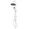 GoodHome Blyth Wall-mounted Diverter Single-spray Pattern Shower Kit