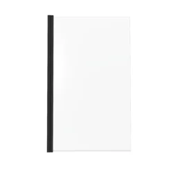 GoodHome Calera Transparent Straight Black Bath Screen, (H)140cm (W)850mm -Crystal Bathware goodhome calera transparent straight black bath screen h 140cm w 850mm5059340248288 02c
