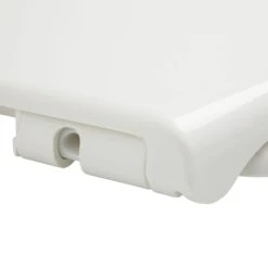 GoodHome Carilo White Bottom Fix Soft Close Toilet Seat -Crystal Bathware goodhome carilo white bottom fix soft close toilet seat3663602904236 07bq