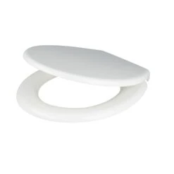GoodHome Carilo White Bottom Fix Soft Close Toilet Seat -Crystal Bathware goodhome carilo white bottom fix soft close toilet seat3663602904236 23c