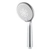 GoodHome Cavally 3-spray Pattern White Chrome Effect Shower Head 1 GoodHome Cavally 3-spray Pattern White Chrome Effect Shower Head -Crystal Bathware goodhome cavally 3 spray pattern white chrome effect shower head3663602298915 01c